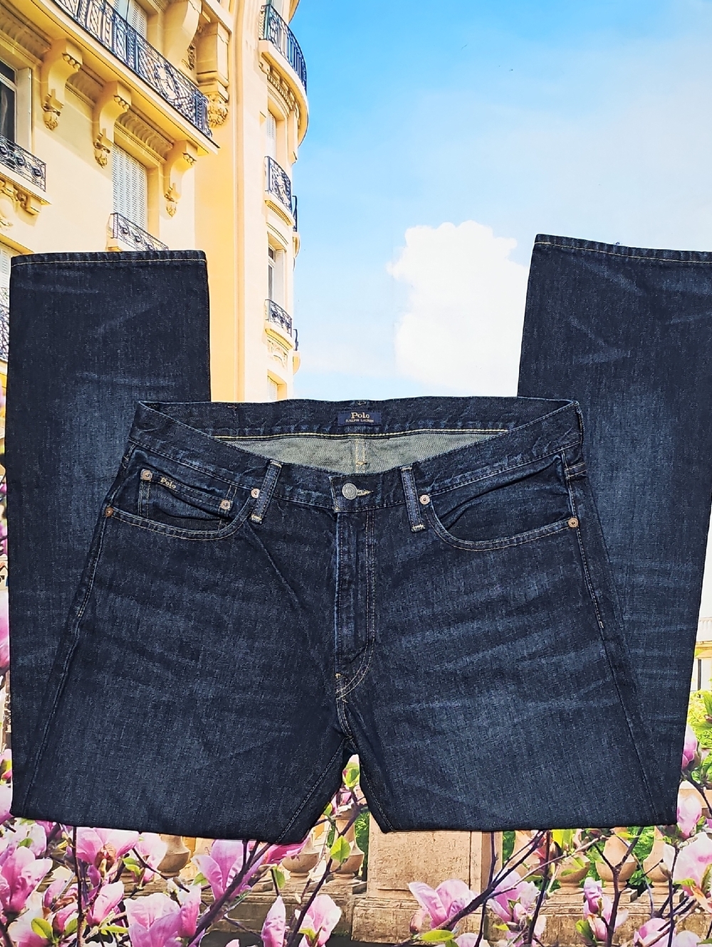 Polo Ralph Lauren Varick Slim Straight Jeans Size 34x30‎
